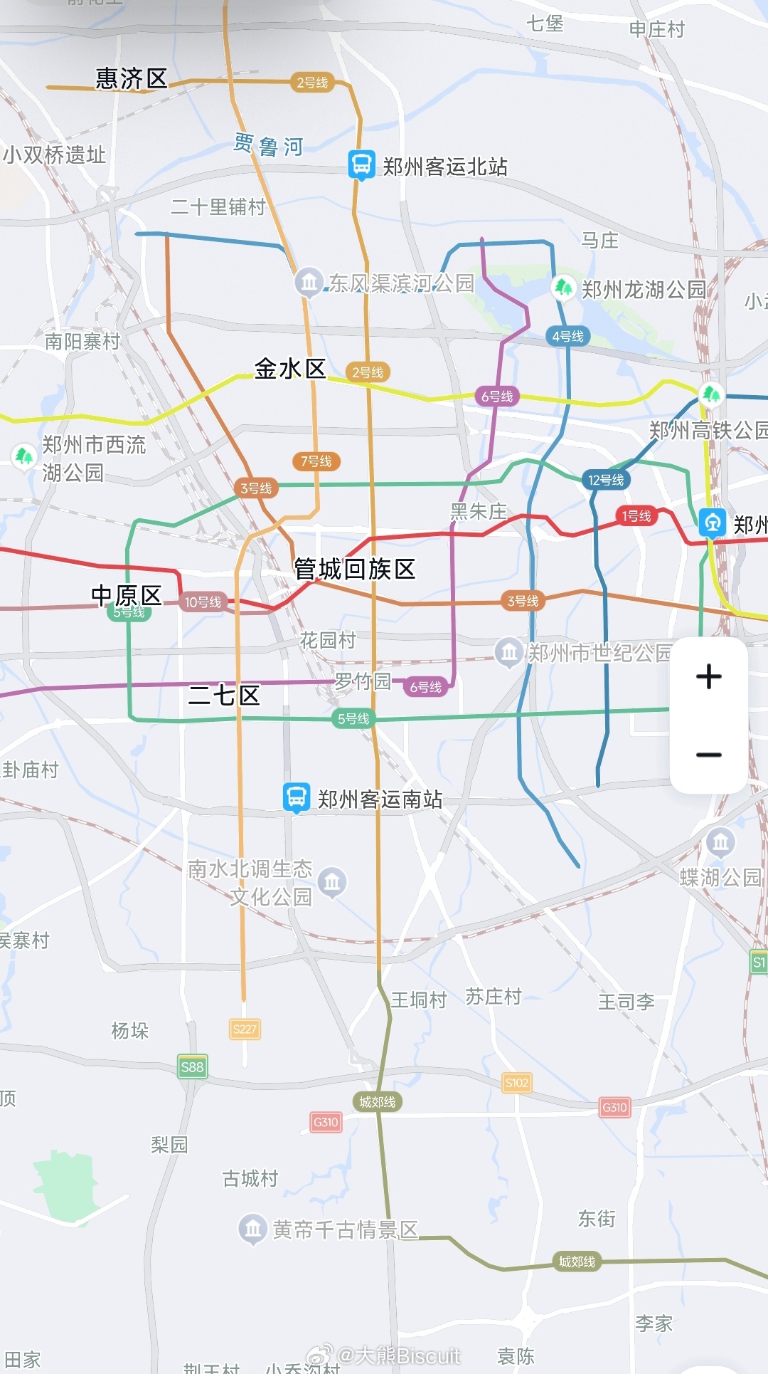 郑州地铁7号线最新线路图